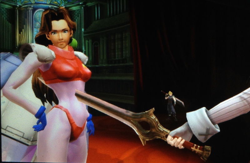Illustration for article titled Final Fantasy VII, Retold With Smash Bros. Trophies